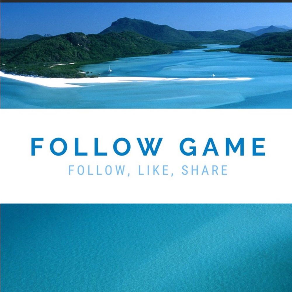 You FOLLOW ME—>> I FOLLOW YOU
